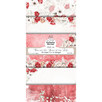 Felicita Design Slimcard You are the rose of my life 10x21cm 200g